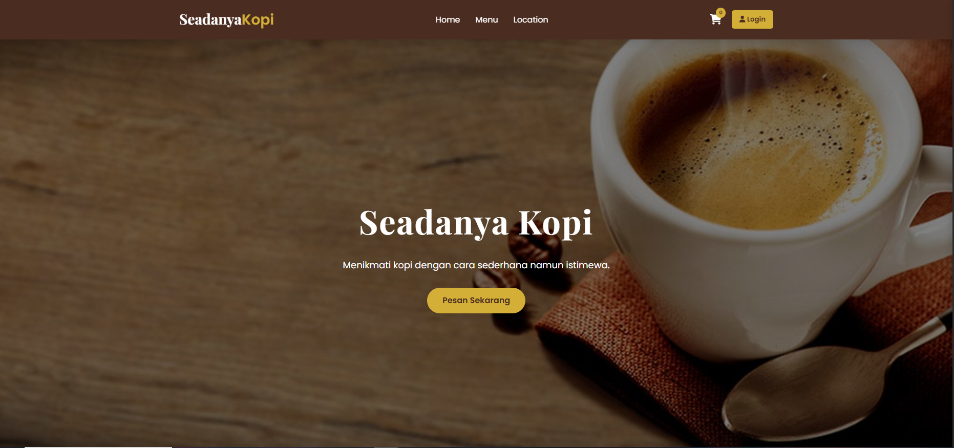 Seadanya Kopi